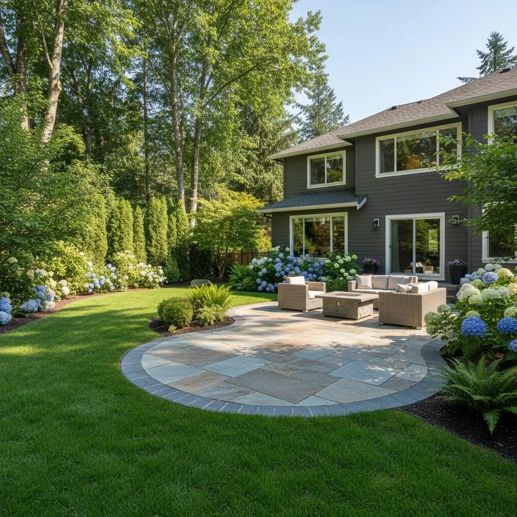 Stone Patio Installation